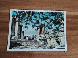 Libanon, Baalbek, látkép,Jupiter templom és Bacchus templom