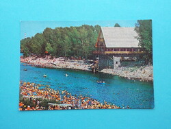 Képeslap (53) - Szovjetunió (Ukrajna) - Kijev - Vízipark és a Malom étterem 1970-es évek