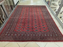 Premium Pakistani Yamud 220x300 Handwoven Wool Persian Rug M38