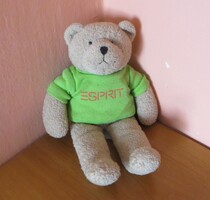 Régi ritka vintage ESPRIT gyűjtői plüss maci Remus, 23 cm 2000-es évek elejéről