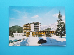 Képeslap (53) - Csehszlovákia (Szlovákia) - Alacsony-Tátra - Rekreációs Központ 1970-es évek