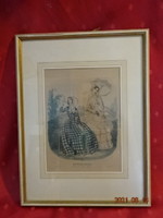 Le Hongrois Journal des Domes - magyar ruhadivat képei 1848. 35. kép. Vanneki.