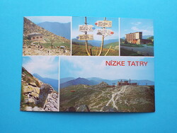 Képeslap (53) - Csehszlovákia (Szlovákia) - Alacsony-Tátra mozaik 1970-es évek