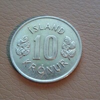 Izland 10 korona, 1975
