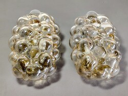 Helena Tynell finn dizájner  bubble glass  lámpa párban ALKUDHATÓ