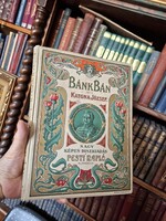 Gyűjtői! 1899-BÁNK BÁN DISZ KIADÁS ALBUM PESTI NAPLÓ -CSÓK ISTVÁN  FESTMÉNYEIVEL ILLUSZTRÁLVA-SZÉP