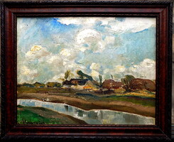 Udvary Pál 1900-1987 Garanciával SZÁMLÁVAL
