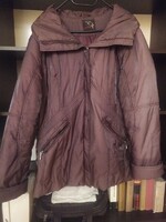 Barna / Lila női kabát xxl- xxxl