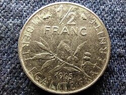 Franciaország 1/2 frank 1965