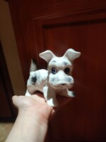 Porcelán kiskutya 15*11,5
