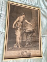 Joseph-Marie Vien francia festő La vertueuse Athénienne (A erényes athéni nő)