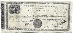 20 frank francs 1801 Franciaország Rouen Restaurált 2.