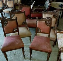 Ónémet stílusú elegáns szalongarnitúra - szerkezetileg ép