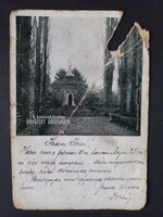 Orsova Koronakápolna Magyar Királyság antik képeslap 1899  Gyulafehérvár bélyegzővel