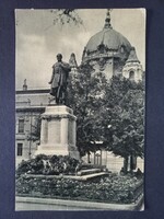Hódmezővásárhely Kossuth szobor régi képeslap
