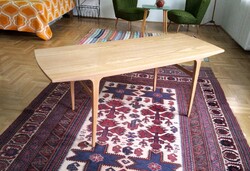 Vintage dán kőris dohányzóasztal Johannes Andersen mid century asztal a 60-as évekből