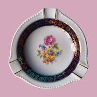 PM Martinroda porcelán hamutál – német vintage porcelán kobaltkék dekorral