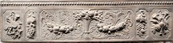 BIEDERMEIER RELIEF ROMANTIKA DOMBORMŰ RÉZ BÚTORDÍSZ BÚTOR RESTAURÁLÁS DÍSZDOBOZ KIEGÉSZÍTŐ V. SABLON