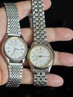 1980/90 2 db vintage CITIZEN QUARTZ  óra egyben ,olcsón eladó!