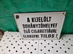 Régi zománcos tábla régi zománc tábla antik zománcos tábla loft fali dekoráció
