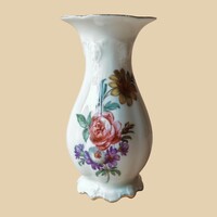 Rosenthal „Moliere” porcelán váza – német luxusporcelán virágmintás dekorral