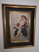 Marastoni Signed, Antique Oil Painting on Panel