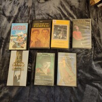 6 db műsoros videó kazetta, VHS kazetta, videókazetta, film