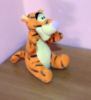 Régi retró Disney Tigris plüss figura tépőzáras mancsokkal 2000-es év 13 cm