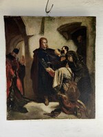 Gyula Benczúr's Hunyadi László Farewell
