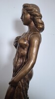 Cyránski Mária: Tavasz (Vénusz), köztéri szobor kismintája, 32 cm
