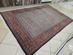 Hatalmas moud kézi csomózású 190x315 gyapjú perzsa szőnyeg M35