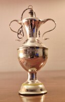 Karácsonyfadísz- régi fújt üveg dísz kb.: 10-12 cm/ Hibátlan