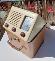 VIDEO! RARE ARCO JICKY 4 FRENCH VALVE RADIO, 1939, vintage retro