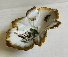 Herendi Rotschild mintás porcelán kínáló tál