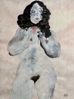 Egon Schiele magámgyűjteményből