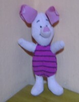 Régi eredeti retro Disney Malacka plüssfigura (Micimackó) 14 cm 1990-es évekből