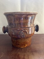 Zsolnay pirogránit kaspó/jégvödör 24 cm