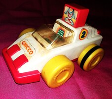 Vintage önműködő - Push N' Go - motoros MINŐSÉGI CHICCO OLASZ játékautó 20 cm