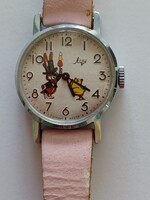 Luch figurative children's wristwatch - collector's item