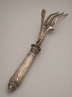 Antique French Silver-Tipped Fork