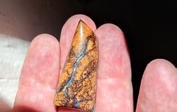 Ausztrál boulder opál mátrix ,46 ct ,100% természetes, kézzel csiszolt , garanciával, specialistától