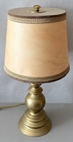 Ritka olasz sárgaréz asztali lámpa (52 cm / 2,3 kg) - Mid-Century, működik