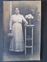 Régi fotó Kézsmárki Erzsébet  1910-15 körül
