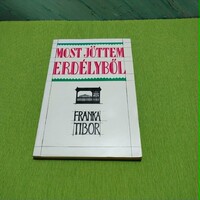 OlvasóVilág! Franka Tibor Most ​jöttem Erdélyből