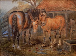 Pállik Béla: 1845-1908 Eredetiség igazolással SZÁMLÁVAL