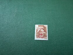 1945 Liberation 1p P/ 80 f blue base print **Cat: 350 HUF