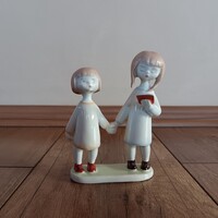 Aquincum porcelán éneklő gyerekek
