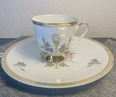 Keresztelő ajándék csésze, tányér! Német porcelán!