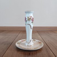 Zsolnay Pillangó mintás porcelán gyertyatartó