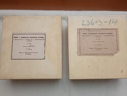 Diatár diatartó diakazetta Oktatási segéd Képek a tőkésvilág gazdasági életéből II-III 2db egyben